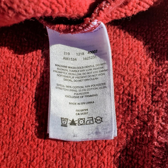 Columbia Men's Great Hart Mountain III Half Zip Size XXL Red Jasper Heather - Picture 11 of 11